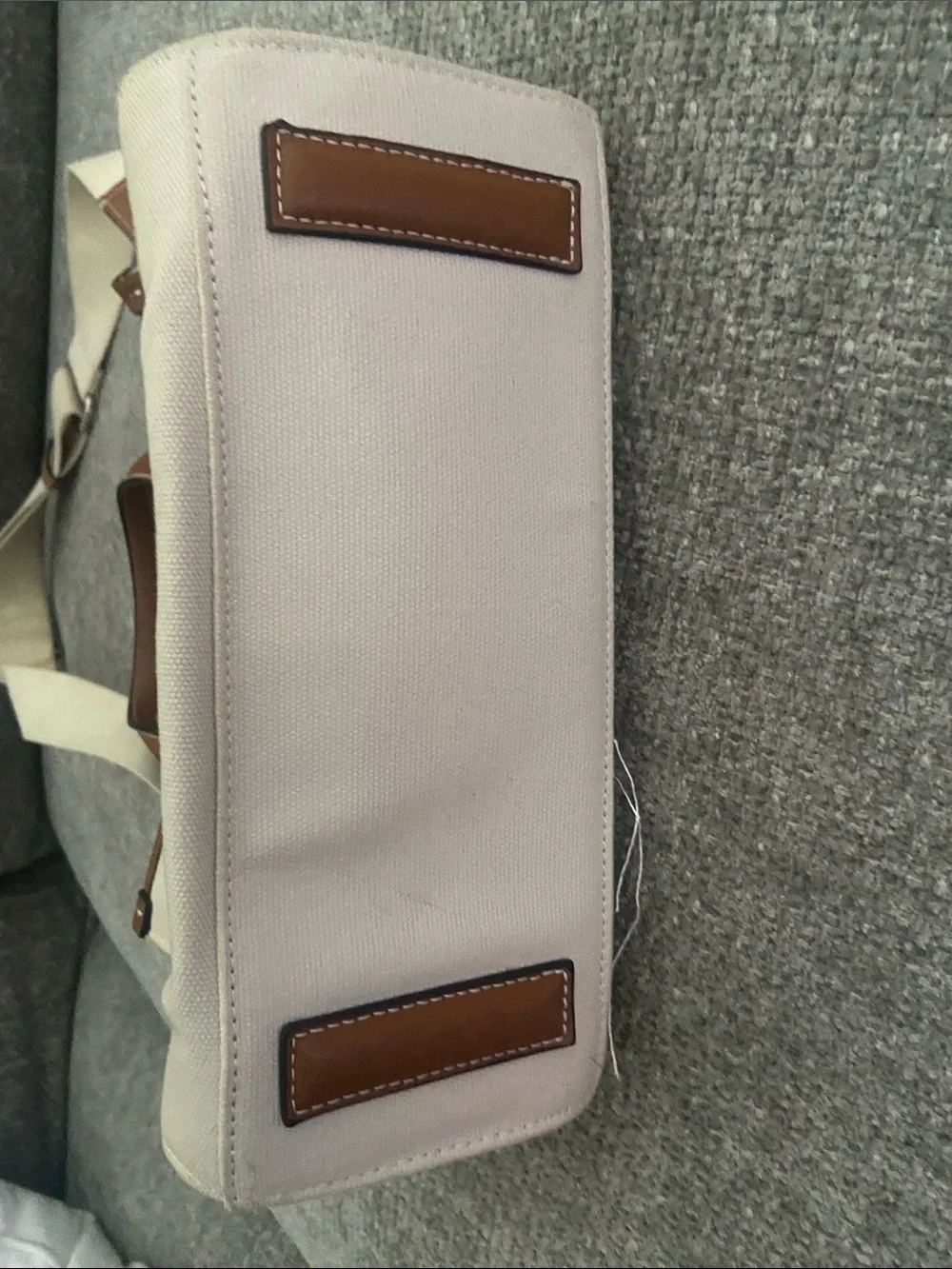 Zara satchel cream
